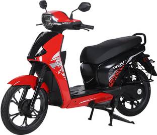BGauss RUV350 iEX Booking for Ex-Showroom Price (With Charger, Fury Red & Black)