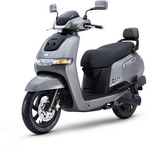 TVS iQube 3.1 kWh Booking for Ex-Showroom Price (With Charger, Titanium Grey)