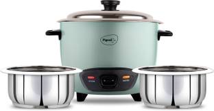 Pigeon Inox SS 2 Pot Electric Rice Cooker