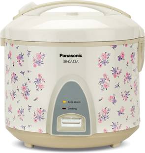 Panasonic SR-KA22A (R) Automatic Jar Cooker/Warmer Electric Rice Cooker with Steaming Feature