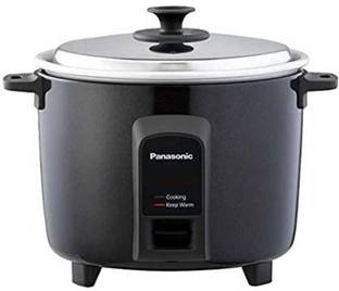 Panasonic RICE COOKER FOOD STEAMER,RICE COOKER BLACK Food Steamer, Rice Cooker