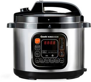 Geek Robocook 11 in 1 Rice Cooker, Electric Pressure Cooker, Slow Cooker, Food Steamer, Travel Cooker