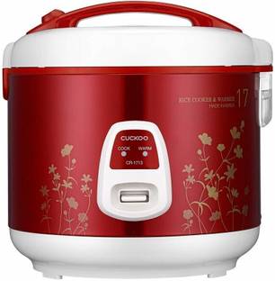 CUCKOO CR-1713 Electric Rice Cooker with Steaming Feature