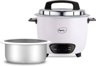 Pigeon joy (with ss lid) - 1.8 l (single pot) Electric Rice Cooker with Steaming Feature
