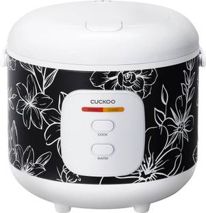 CUCKOO Electric Rice Cooker 1.8 Litre 10 Cups Uncooked Rice Capacity Serves 2-10 People Electric Rice Cooker with Steaming Feature
