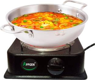 APPGEN 1250 WATT G Coil Hot Plate Cooking Stove work with all metal Iron Manual Gas Stove