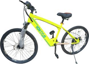 Monk electric bicycle MONK NEON ELECTRIC BICYCLE 26 inches Single Speed Lithium-ion (Li-ion) Electric Cycle