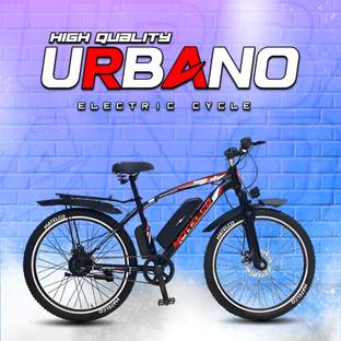 MATELCO URBANO EA26 WITH CARRIER 26 inches Single Speed Lithium-ion (Li-ion) Electric Cycle