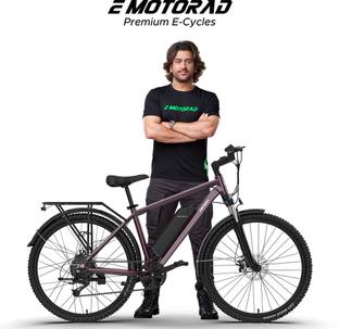 EMotorad T-Rex Pro MTB E-Bike | Dynamic Handlebar with Integrated Display 29 inches 7 Gear Lithium-ion (Li-ion) Electric Cycle