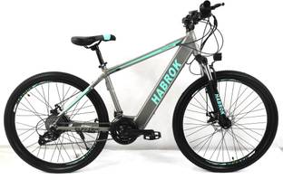 habrok bikes E-27.5" 27.5 inches 21 Gear Lithium-ion (Li-ion) Electric Cycle