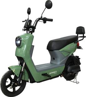 Green Sunny White 40KM Range 10 inches Single Speed Lead-acid (SLA) Electric Cycle