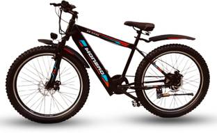SS Bikes Monero 27 Inches Electric Cycle | 60 KM Range | 36V/10AH Battery | 250W Motor 26 inches Single Speed Lithium-ion (Li-ion) Electric Cycle