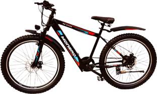 SS Bikes Monero 27 Inches Electric Cycle | 45 KM Range | 36V/7.5AH Battery | 250W Motor 26 inches Single Speed Lithium-ion (Li-ion) Electric Cycle