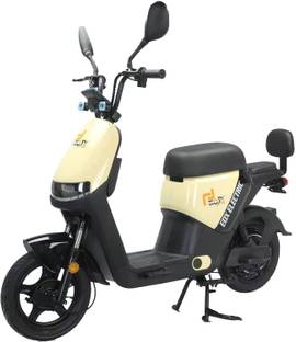 EOX OLO Low Speed Electric Scooter Non RTO with 45Km Mileage,Lithium Battery&Charger 10 inches Single Speed Lithium-ion (Li-ion) Electric Cycle