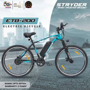 STRYDER ETB - 200 Electric Bicycle 27.5 inches Single Speed Lithium-ion (Li-ion) Electric Cycle