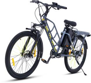 Motovolt HUM Standard Long Range 26 inches Single Speed Lithium-ion (Li-ion) Electric Cycle
