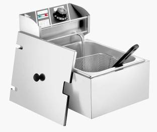 DIGICOP Electric Deep Fryer for Commerical Restaurants (6 Liter Single Fryer) 6 L Electric Deep Fryer