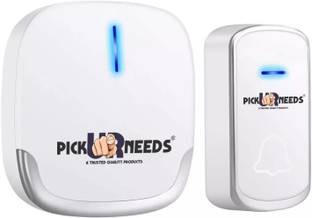 Daily Needs Shop Wireless Door Bell Long Range Ringtones with Remote, 36 Tunes Wireless Door Chime
