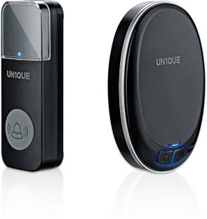 UN1QUE U400 Small Calling Bell for Office, Up to 1000ft Long Range Wireless Door Chime