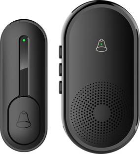 lokza Wireless Doorbell Calling bell For Home office 300M Range 55 Tune 5 Volume Level Wireless Door Chime