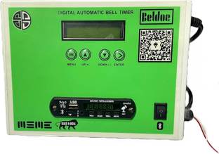 Beldoe Digital Bell Timer System with Bluetooth & External Mic Support Wired Door Chime
