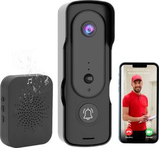 Trenzu Smart WiFi Video Doorbell | 5MP Camera | Video Calling 2-Way | Night Vision Wireless Door Chime