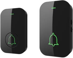lokezeep Wireless Doorbell Calling bell For Home office 300M Range 60 Tune 4 Volume Level Wireless Door Chime