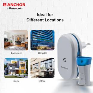 ANCHOR Anchor Wireless Door Chime (45 Tune) - 22720 Wireless Door Chime