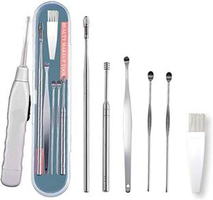ShreeSaiZone Ear wax Remover with LED Flashlight Earpick + Ear Wax Cleaner Kit