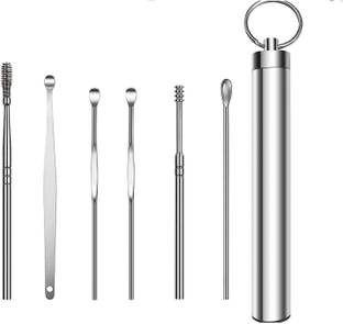Taxila Premium 6 in 1 Ear Wax Cleaner Set With Storage Box Electric Ear Cleaner