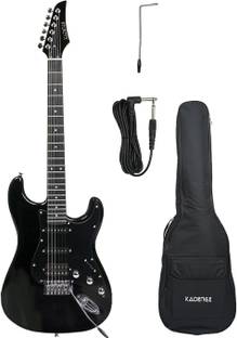 KADENCE AstroMan 21-Fret Electric Guitar with Rosewood Fretboard, Bag & Whammy Bar Electro-acoustic Guitar