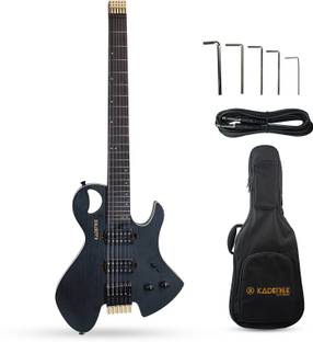 KADENCE Headless Electric Guitar HL01, Lightweight Alinco H-H Pickup Solid Body Electric Guitar