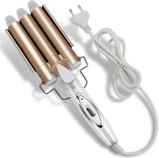 MoveOn SUPER Anti-Static Professional Curl Curling Make Hair Curler Curling Iron Rod Curling Wand Electric Travel Friendly Waver Maker 45W Electric Hair Curler