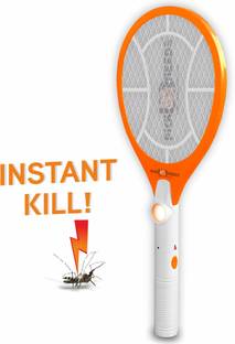 Pick Ur Needs Rechargeable Mosquito Racket / Bat With Cob Light For Mosquito Killing Electric Insect Killer Indoor, Outdoor