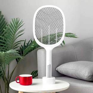 credicus 3500V Anti-Mosquito Racket / Rechargeable Insect Killer Bat / With LED Light Electric Insect Killer Indoor, Outdoor