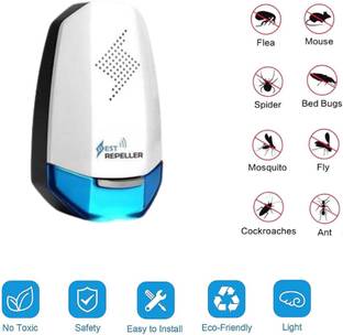 Pestgo environment friendly all in one electric ultrasonic repellent for safe Electric Insect Killer Indoor, Outdoor
