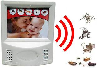 Uliteq Ultrasonic Insects Pest Control Effective on Mice,Bugs,Lizards,Spider,Snake-S6 Electric Insect Killer Indoor