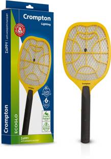 Crompton Anti-Mosquito Racquet Zappy Electric Insect Killer Indoor