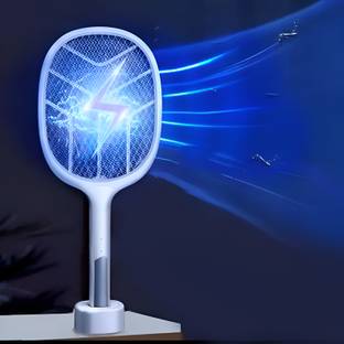 VIV-ATIQ 4200V Anti-Mosquito Racket / Rechargeable Insect Killer Bat / With LED Light Electric Insect Killer Indoor, Outdoor