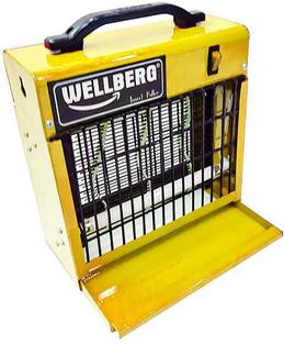 WELLBERG Insect Killer Machine in 12Watt Fly Catcher Machine for Home Restaurants, Hotels & Offices, UV Bulbs - ( Yellow ) Electric Insect Killer Indoor