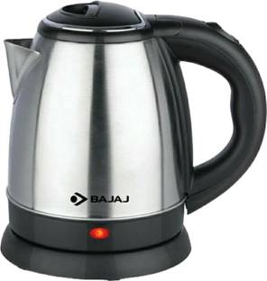 BAJAJ KTX 1.2L DLX KETTLE , STURDY & ROBUST STAINLESS STEEL BODY , CORDLESS OPERATION Electric Kettle