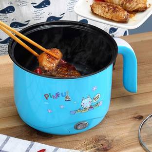 GAMADIYN BAZAAR Multi-Function Electric Cooker Non-stick Cooking Hot Pot Rice Cooker Rice Cooker, Travel Cooker, Egg Boiler, Egg Cooker, Rice Cooker, Food Steamer