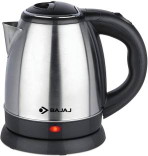 BAJAJ KTX 1.2L DLX Electric Kettle cool touch handle with 2 year warranty Electric Kettle