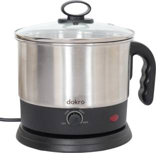 dokro MPK1 Premium Tea Coffee Maker Multi Cooker Electric Kettle