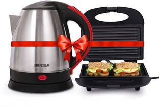 Sheffield Classic Electric kettle(1.5L) + Sandwich Maker Beverage Maker