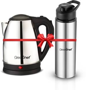 Greenchef Kettle 1.5L Flex 900 ML Stainless Steel water Bottle Electric Kettle
