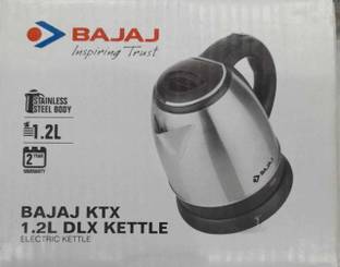 BAJAJ Ktx 1.2L DLX Kettle pack of 1 Electric Kettle