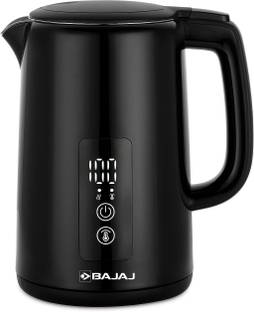 BAJAJ KTP 1.5 Litre Digital Electric Kettle| Auto Shut-Off|Dry Boil Mechanism Electric Kettle