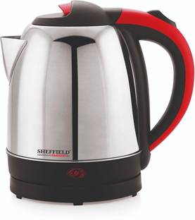 Sheffield Classic Electric Kettle Stainless Steel, Superfast Boiling, cordless base Electric Kettle
