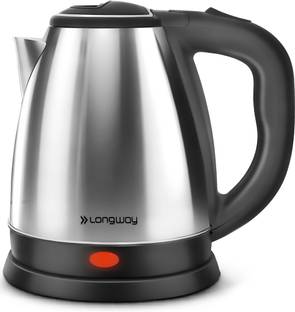 Longway Kestro 1500 W with Stainless Steel Body for Boiling, Making Tea, Coffee, Soup Electric Kettle